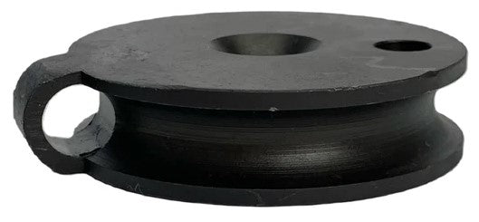 Side view of larger of the two components that allows one to bend 3/8" O.D. round tubing using the Metalcraft Scroll Bender MK2/3 Former with tubing components