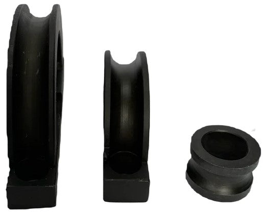 Tubing components for the Metalcraft Scroll Bender MK3/3 Former are designed to work with 3/4" O.D. round tubing