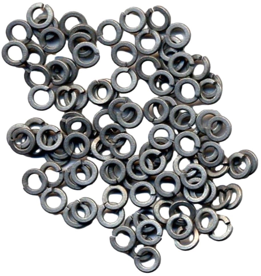 Z Split Lock Washer #4 Steel (100 count)