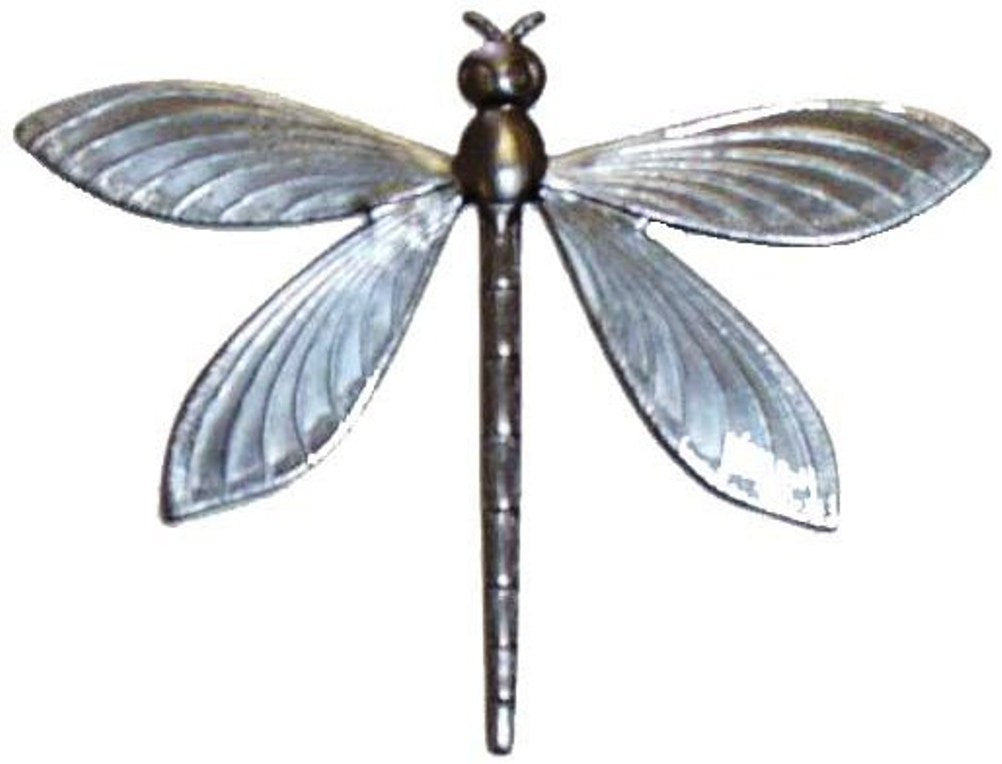 Metal Stamping Pressed Stamped Steel Small Dragonfly Insect .020" Thickness B13  approx. size 2 1/2"w x 1 7/8"h.