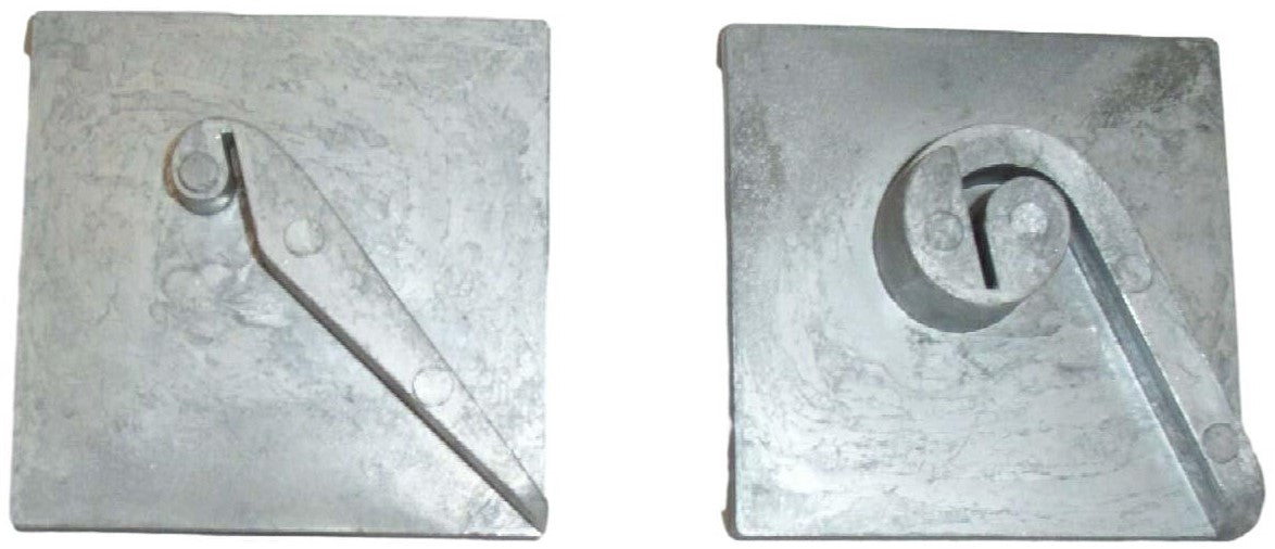 Kosy Creations Scroll Bender BJ3 Former Set Pair Miniature Scrolls