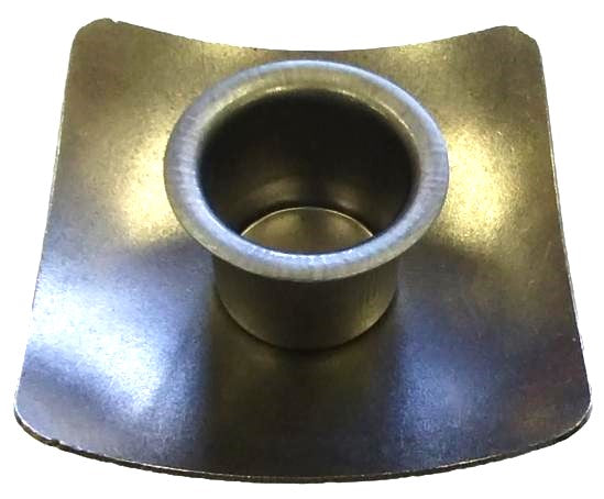 C27 metal steel taper candle holder combined with T20 square candle tray.