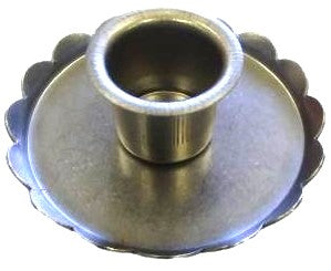 C27 metal steel taper candle holder combined with T9 candle tray.