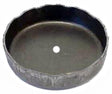 Metal Stamping Pressed Stamped Steel Candle Holder Tea Light Bottle Cap Design .032" C3 approx. size 1 5/8" inside flat base. Approx. 1 3/4" diameter across the top