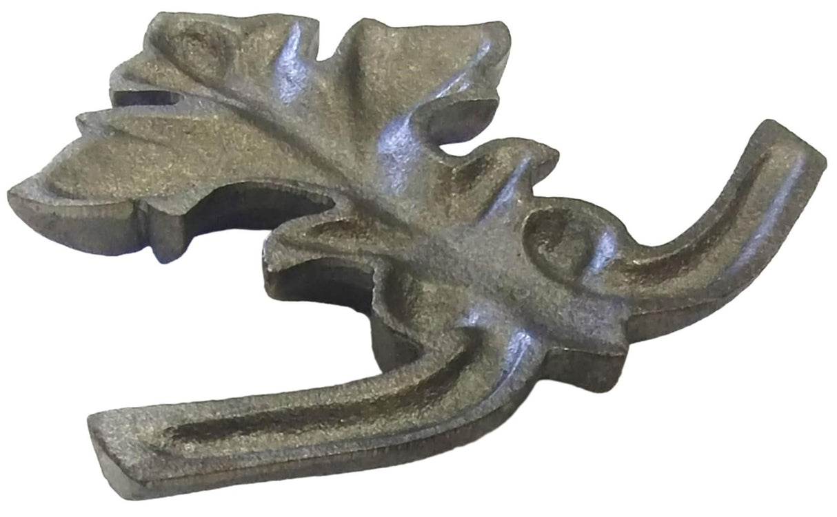 Grey Cast Iron Decorative Crest Gray