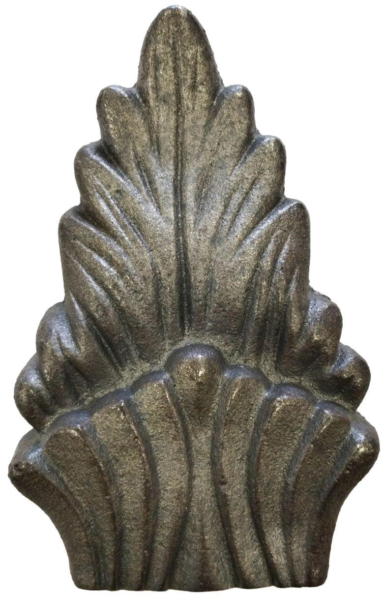 Grey Cast Iron Decorative Foot Gray