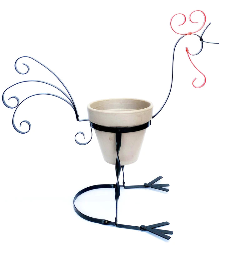 Free Instructions - How to Make COCKEREL PLANTER Project picture 8