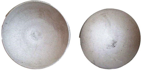 Kosy Creations shallow dishing die set DDS is used to put curvature (round out) the welded up Kosy Creations ring sections.