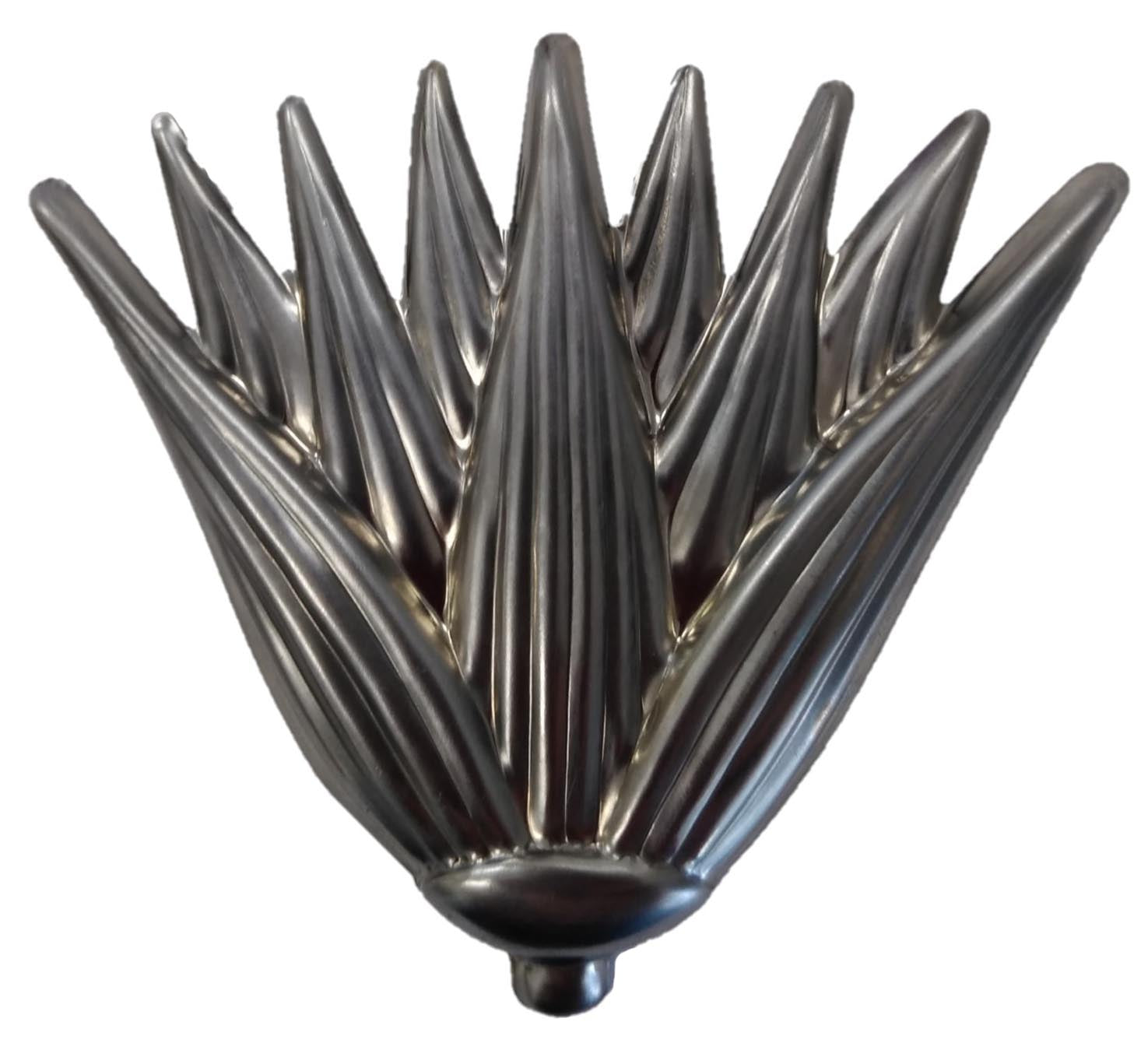 Metal Stamping Pressed Stamped Steel Flower Lotus .020" Thickness F11  approx. size 3 3/8"w x 3 1/16"h