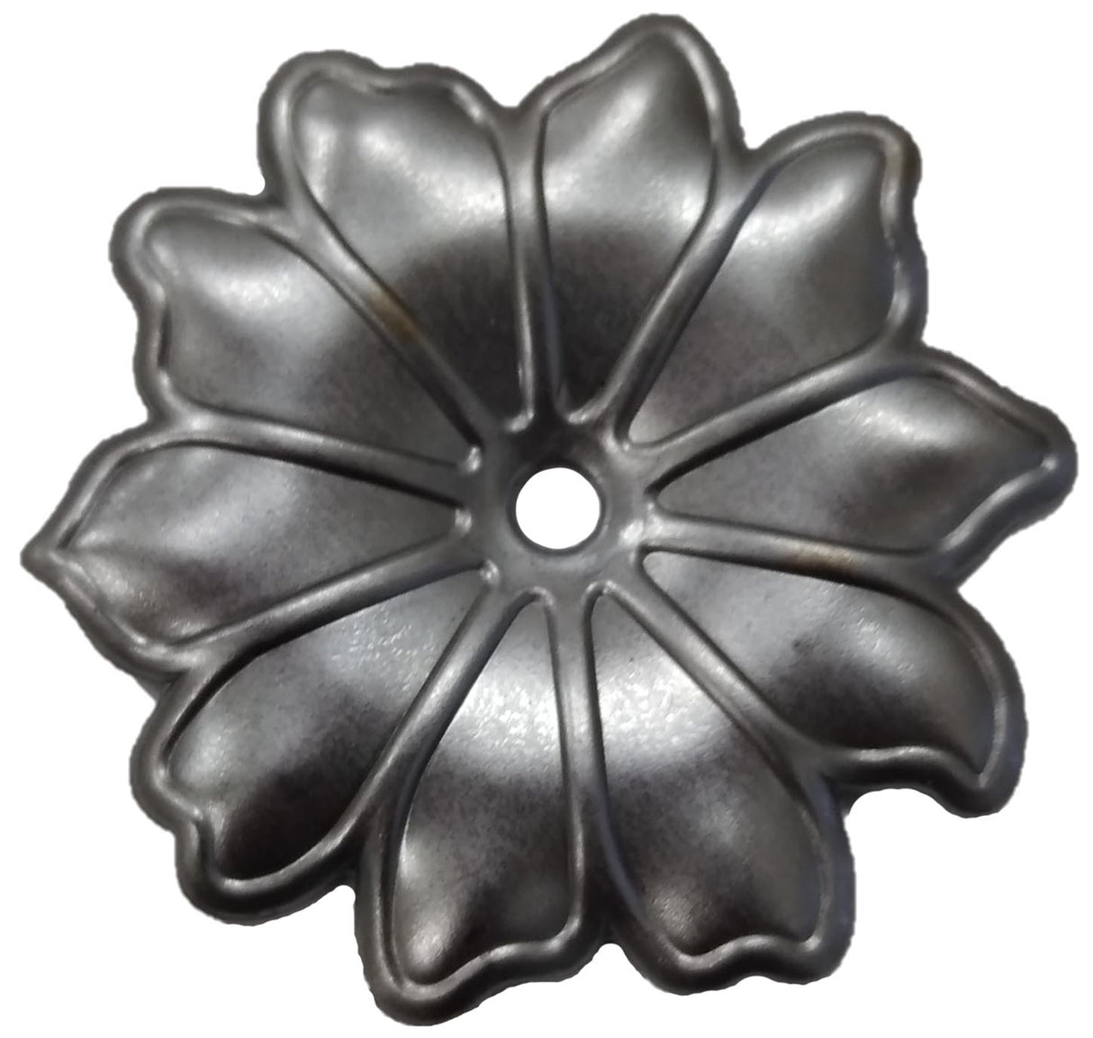 Metal Stamping Pressed Stamped Steel Flower .020" Thickness F120 approx. size 1 7/16" diameter