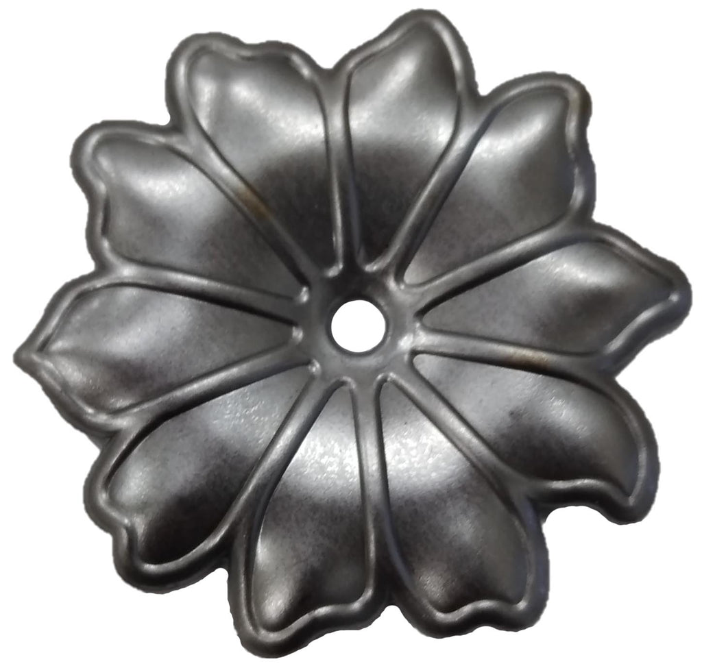 Metal Stamping Pressed Stamped Steel Flower .020" Thickness F120  approx. size 1 7/16" diameter