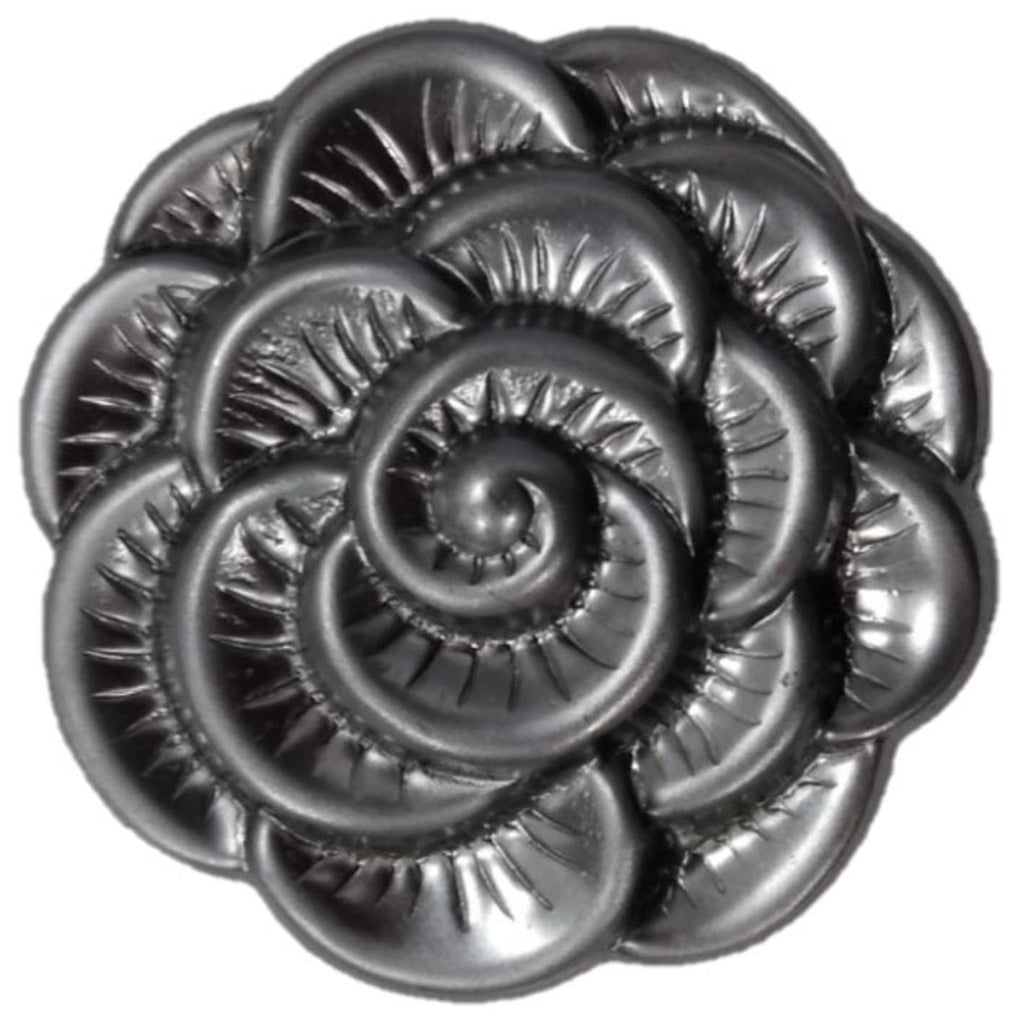 Metal Stamping Pressed Stamped Steel Rosette .020" Thickness F121  approx. size 1 1/2" diameter