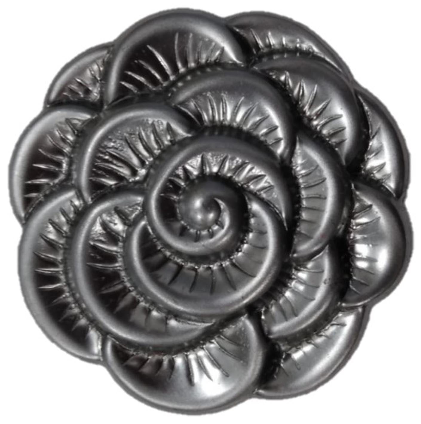 METAL STAMPING PRESSED STAMPED STEEL ROSETTE .020" THICKNESS F128