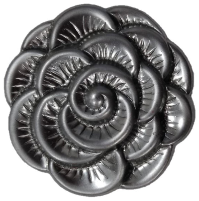 METAL STAMPING PRESSED STAMPED STEEL ROSETTE .020" THICKNESS F128