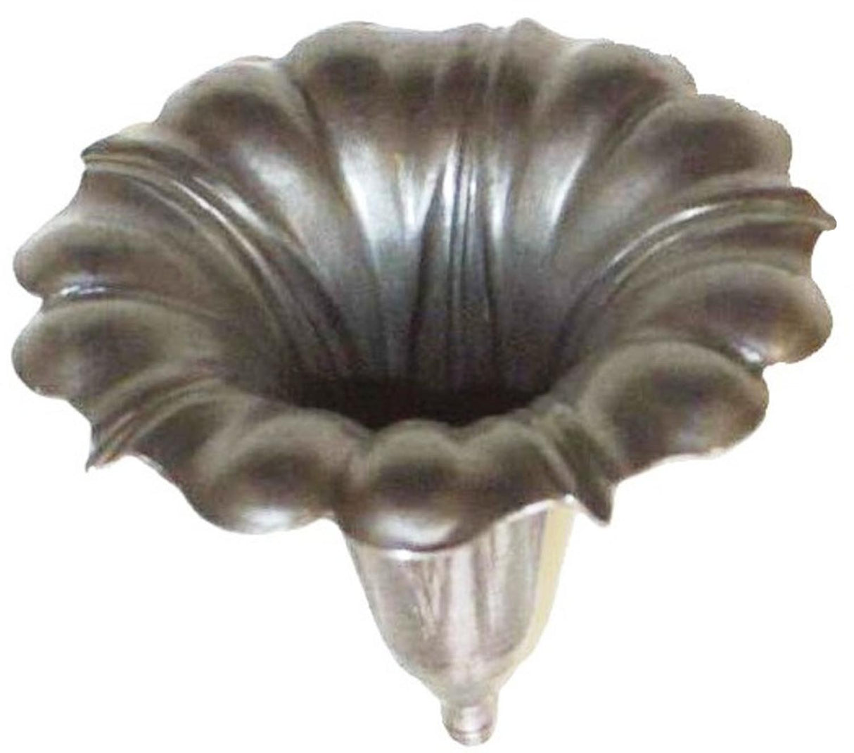 Metal Stamping Pressed Stamped Steel Morning Glory Flower .032" Thickness F3