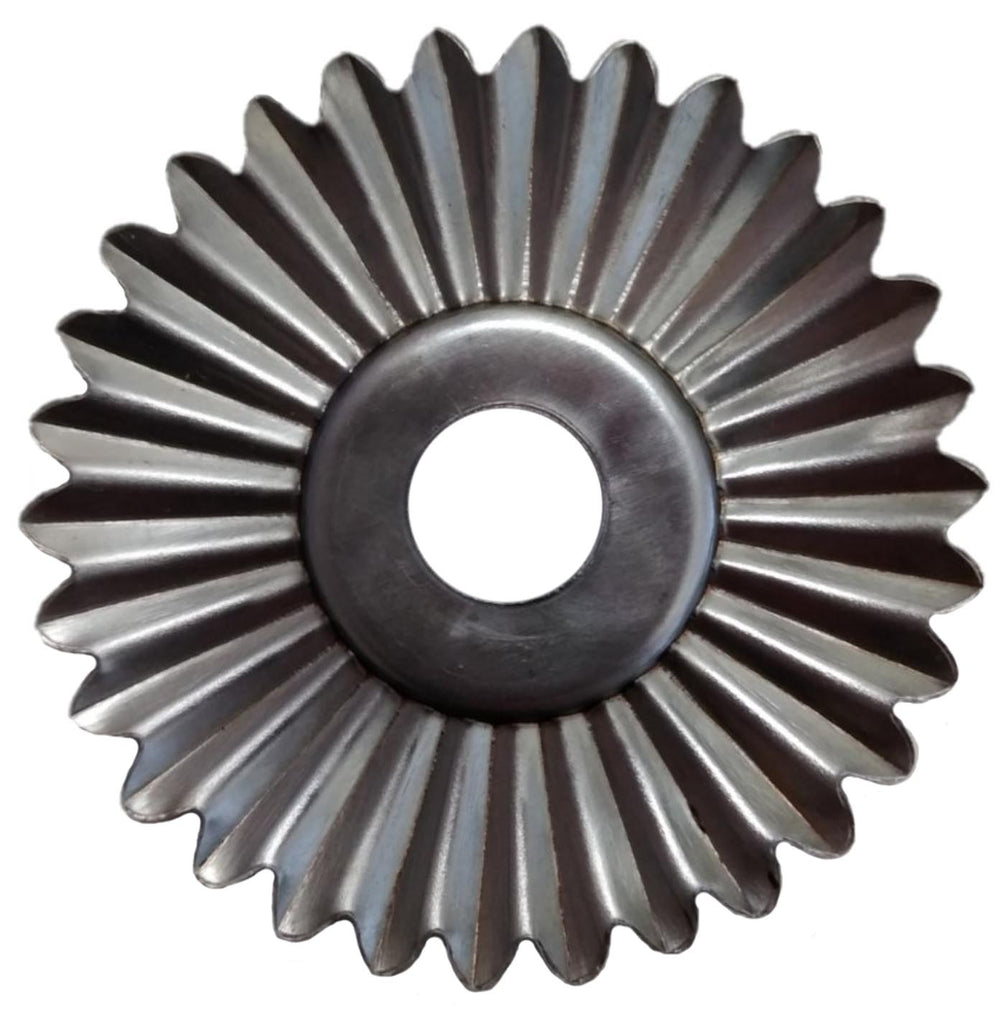 Metal Stamping Pressed Stamped Steel Rosette .020" Thickness F49  approx. size 2" diameter