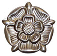 Metal Stamping Pressed Stamped Steel Rosette .020" Thickness F8  approx. size 3 1/2" diameter
