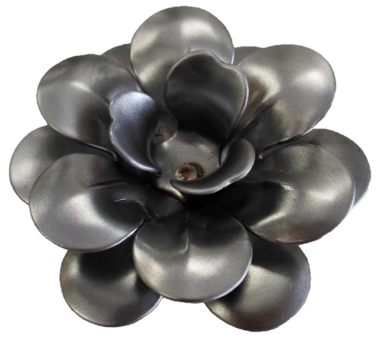 Metal Stamping Pressed Stamped Steel Flower Rose .020" Thickness F99 approx. size 2 1/2"w x 3/4"h