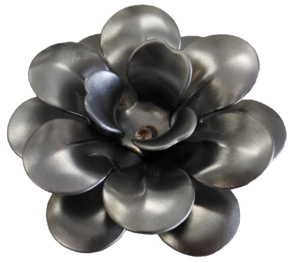 Metal Stamping Pressed Stamped Steel Flower Rose .020" Thickness F99  approx. size 2 1/2"w x 3/4"h