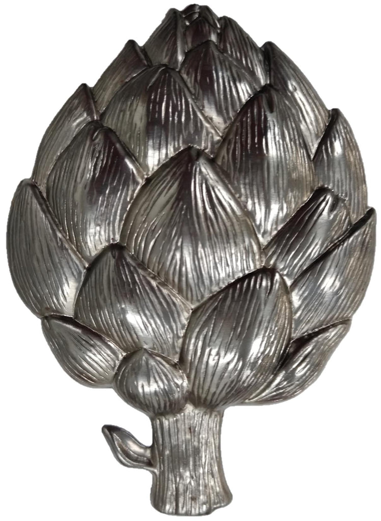 Metal Stamping Pressed Stamped Steel Artichoke .020" Thickness FV27 approx. size 2 3/4"w x 3 7/8"h.