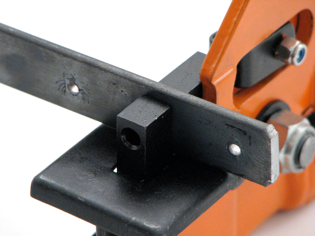 Holes being punched in the Metalcraft Master Twister