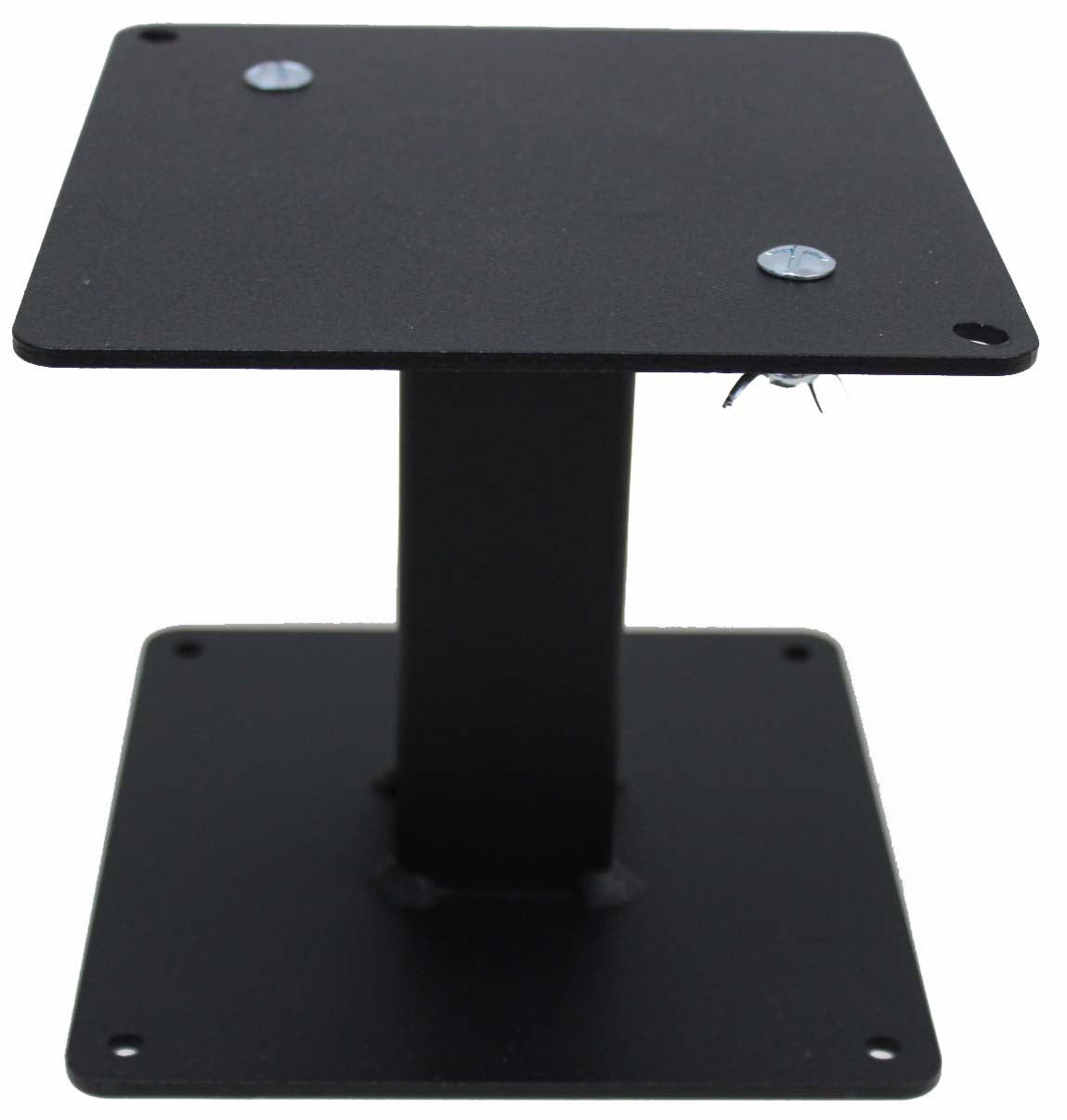 This handy Metalcraft Mini Bench Pedestal is designed to raise the MK1/2 or the MK2/2H Metalcraft Scroll Benders Formers off ones work bench. As metal is hand wrapped around the scroll benders, pedestal helps eliminate the metal hitting other tools or objects. Comes with 2 bolts and wing nuts
