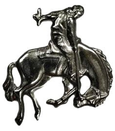 Metal Stamping Pressed Stamped Steel Small Rodeo Cowboy Rider .020" Thickness A55