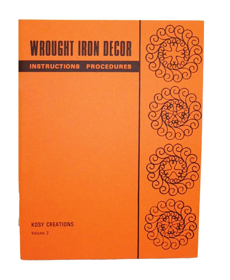 Kosy Creations Volume 2 Instructions Procedures Orange Book contains 28 projects using miniature scrolls, fully illustrated with step by step directions (75 pages).