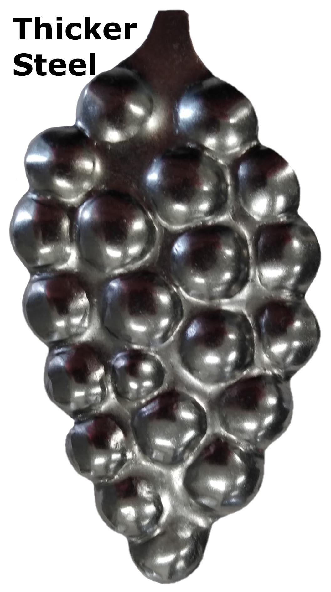 Metal Stamping Pressed Stamped Steel Leaf Grape .032" Thickness L14