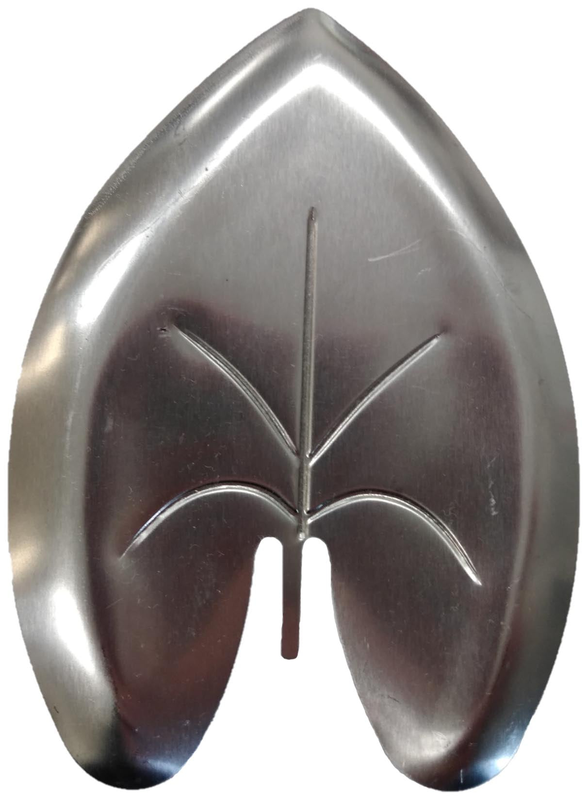 Metal Stamping Pressed Stamped Steel Water Lily Lilies .020" Thickness L296 approx. size 3 9/16"w x 5"h.