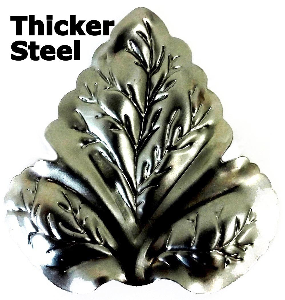 Metal Stamping Pressed Stamped Steel Leaf Grape .050" Thickness L80