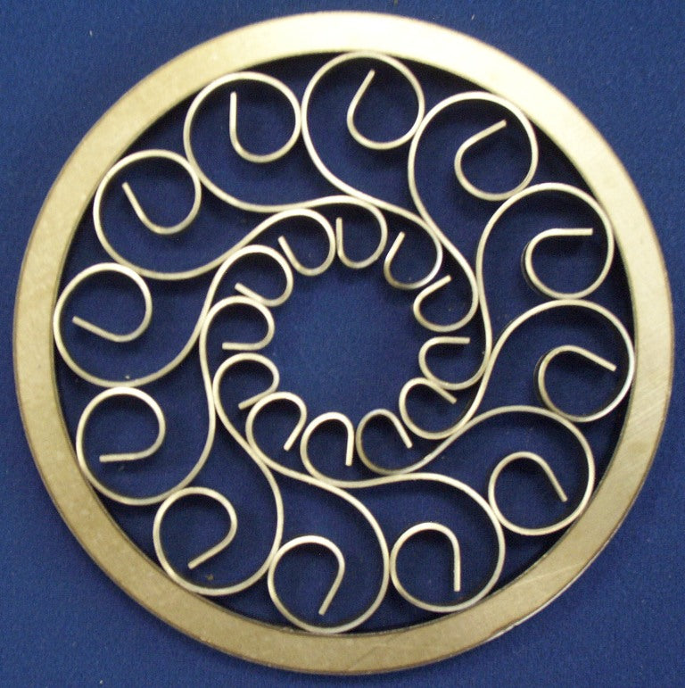 Kosy Creations Locking Ring LR12s fully loaded with miniature scrolls