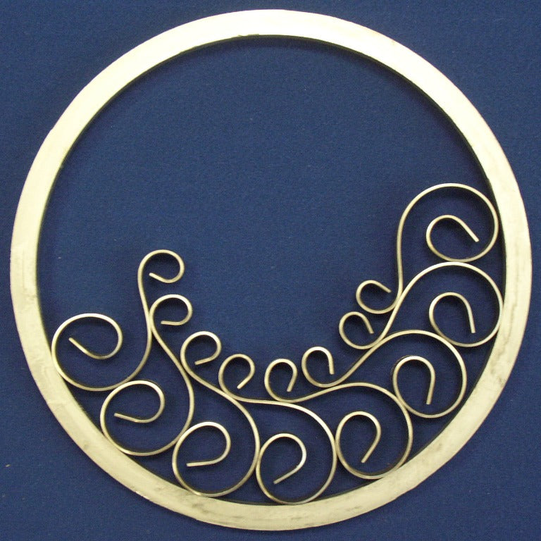 Kosy Creations Locking Ring LR15 half loaded with miniature scrolls