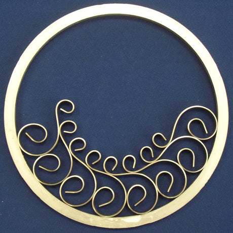 Kosy Creations Locking Ring LR16 half loaded of miniature scrolls