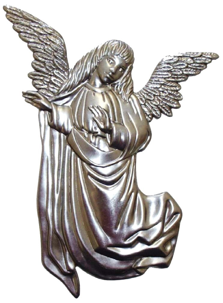Metal Stamping Pressed Stamped Steel Angel Wings .020" Thickness M36 approx. size 4 3/4"w x 6 1/2"h.