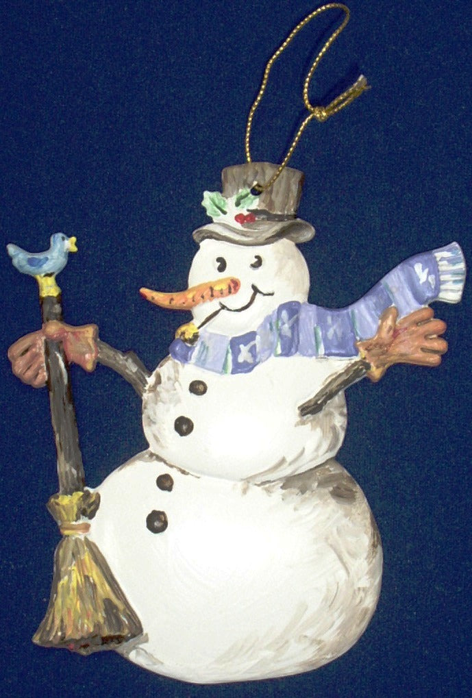 Metal Stamping M37 painted by artist Sara Thamert