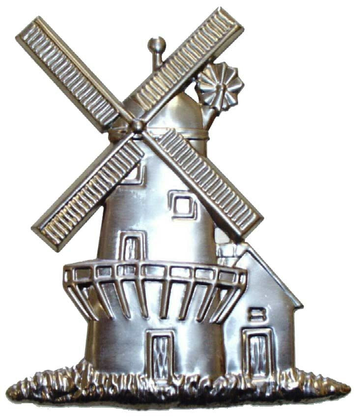 Metal Stamping Pressed Stamped Steel Windmill Blades .020" Thickness M52 approx. size 4 1/2"w x 5 5/16"h