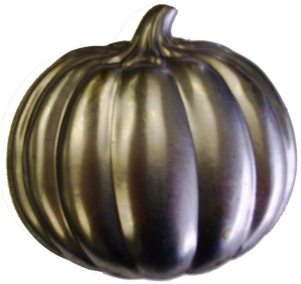 Metal Stamping Pressed Stamped Steel Pumpkin Jack O Lantern Halloween .020" Thickness M57  approx. size 3 1/4"w x 3 1/8"h.