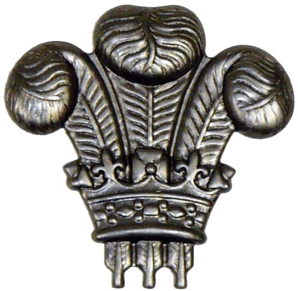 Metal Stamping Pressed Stamped Steel Triple Feather .020" Thickness M63 approx. size 1 3/8"w x 1 1/4"h