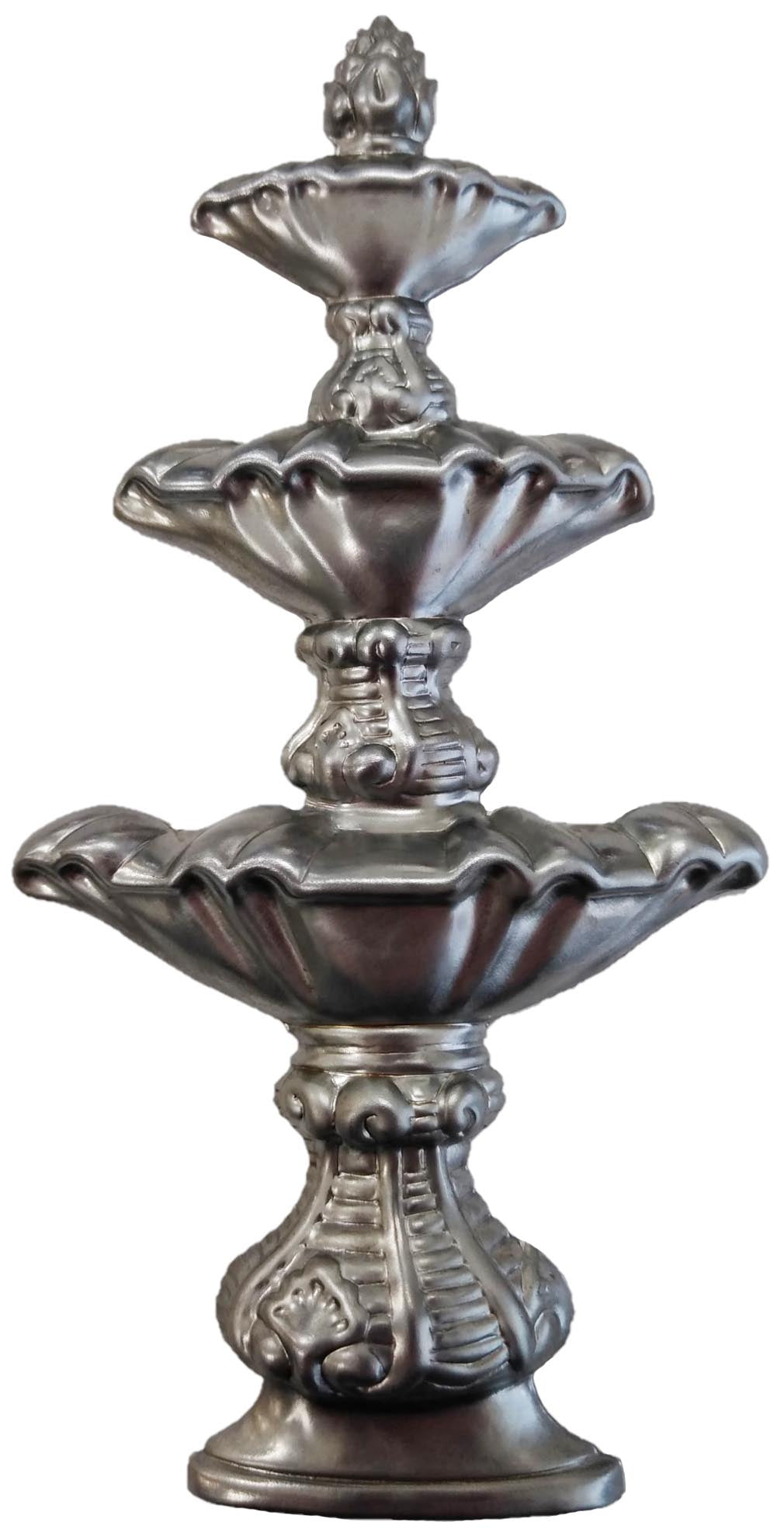Metal Stamping Pressed Stamped Steel Water Fountain .020" Thickness M94 approx. size 2 5/8"w x 5 3/16"h.
