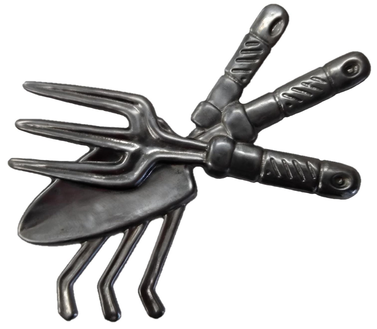Metal Stamping Pressed Stamped Steel Garden Tools .020" Thickness M99 approx. size 4"w x 4 5/16"h.