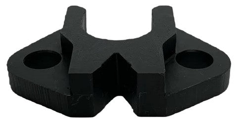 Piece showing both the V shape angle bend and also radius bend area.