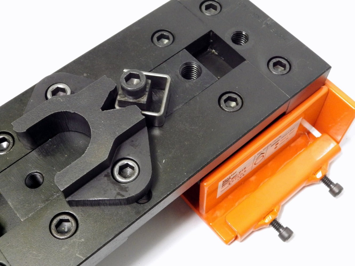 Closeup of smaller tighter angle bends made using Micro Bending Kit on the Metalcraft Master RBR Tool (sold separately)