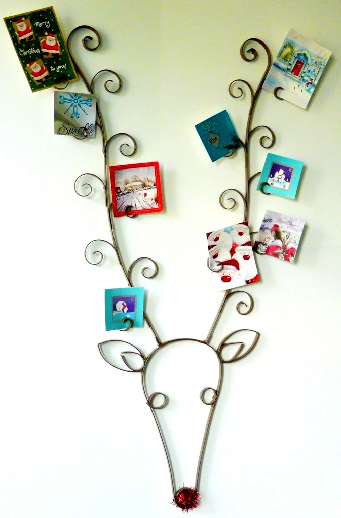 Free Instructions - How to Make RUDOLPH CARD PICTURE HOLDER Project
