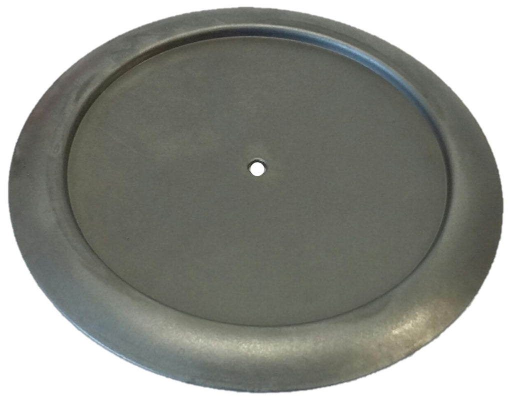 Metal Stamping Pressed Stamped Steel Candle Tray Plate Holder Rolled Over Edge Plain .020" Thickness T16 picture 2