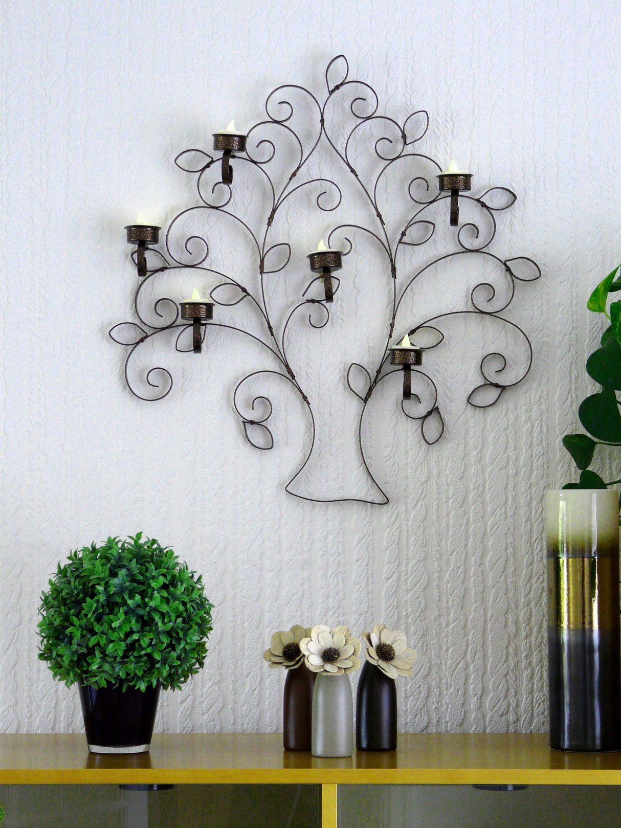 Free Instructions - How to Make TEA LIGHT TREE Project