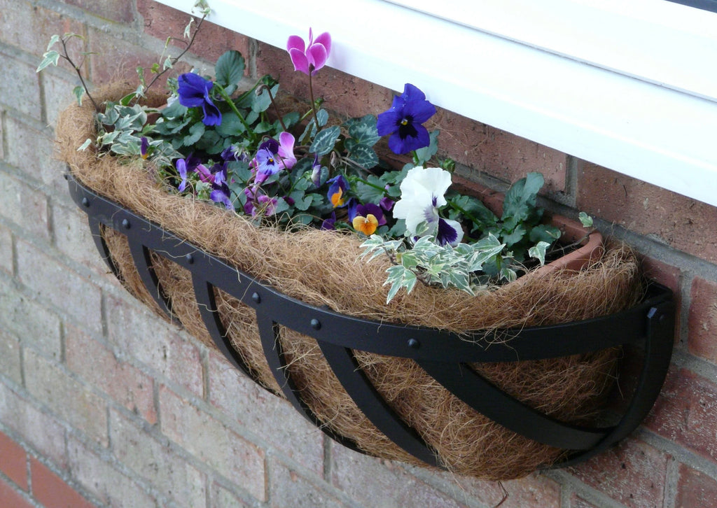 Free Instructions - How to Make HAYBASKET PLANTER Project