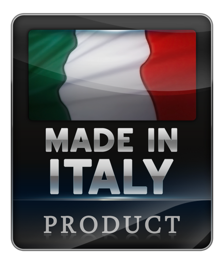 Italy Flag with words Made In Italy Product