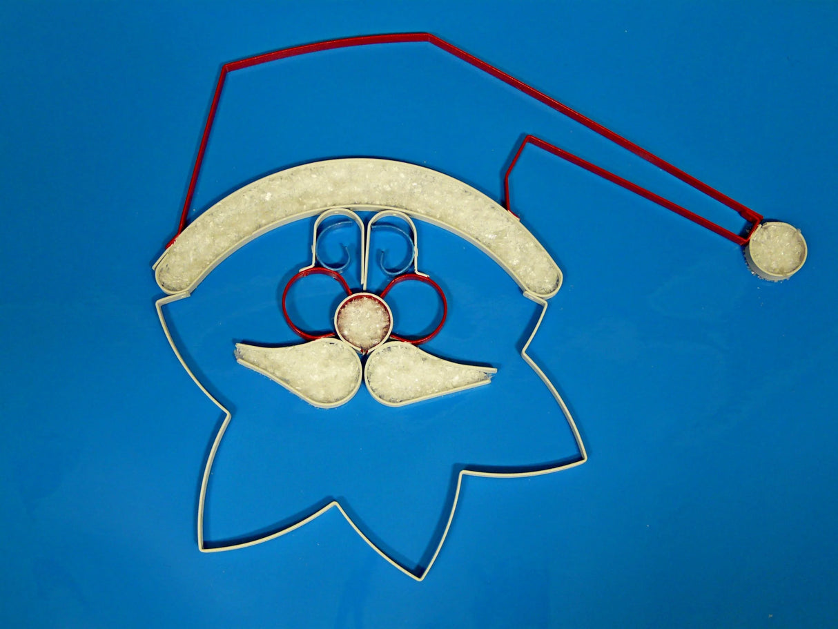 Free Instructions - How to Make SANTA WALL ART Project picture 2