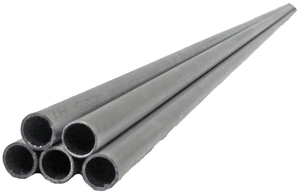 Round Tubing 3/8" O.D. x .028 wall thickness x 47 7/8" long x 5 pieces per bundle.